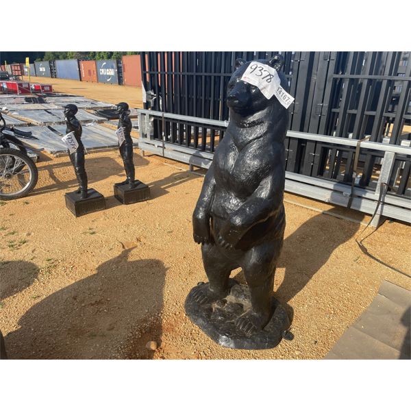ALUM CAST BLACK BEAR