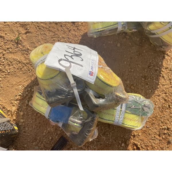 2" CARGO RATCHET STRAP, 4 EACH