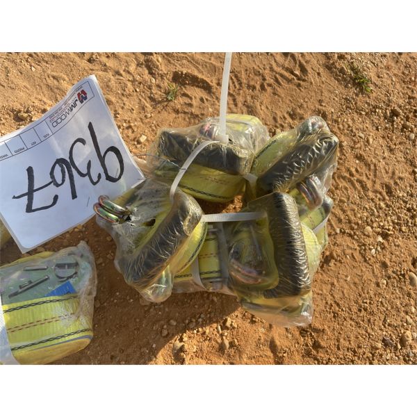 2" CARGO RATCHET STRAP, 4 EACH