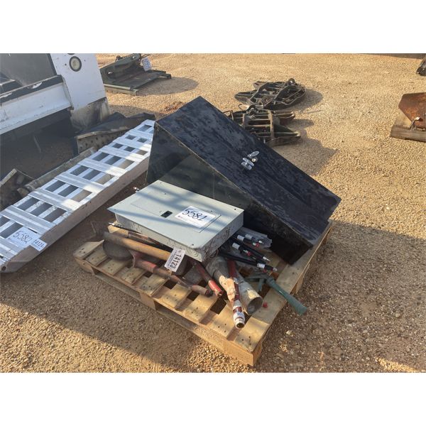 HOSES, ELECTRICAL PANEL & STORAGE BOXES