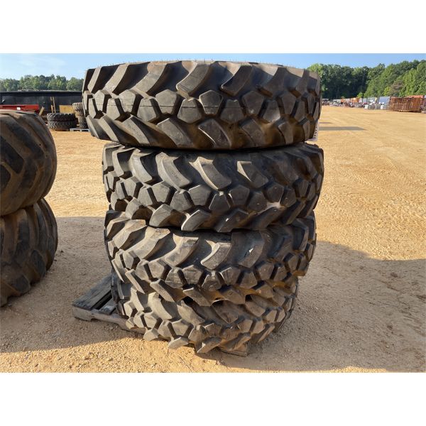 (4) 14.00-24 TIRES W/ RIMS