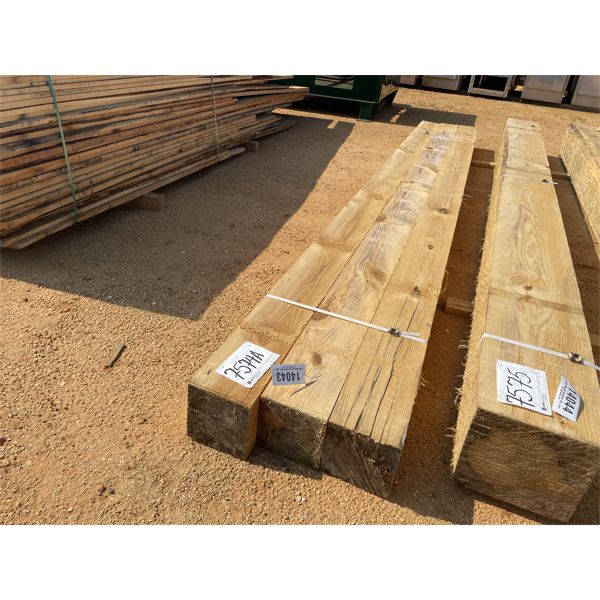 (3) 8" x 8" x 16' PINE