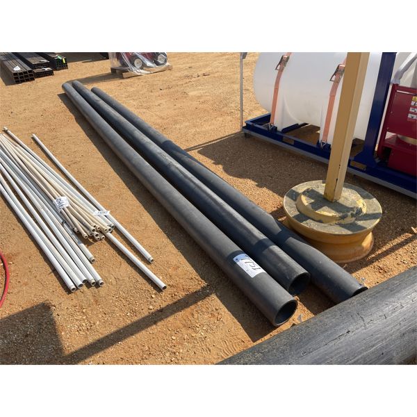 (3) 6.5" x 18' PVC