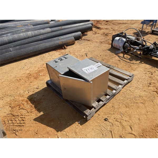 (2) ALUM CONTROL BOXES