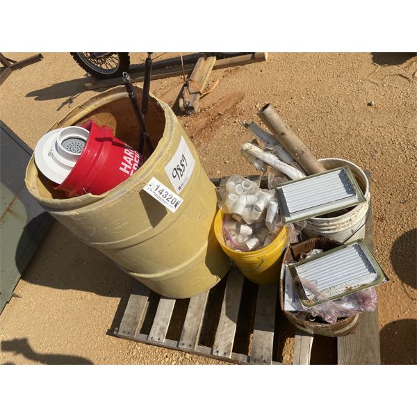 PVC FITTINGS W/ VARIOUS OTHERS
