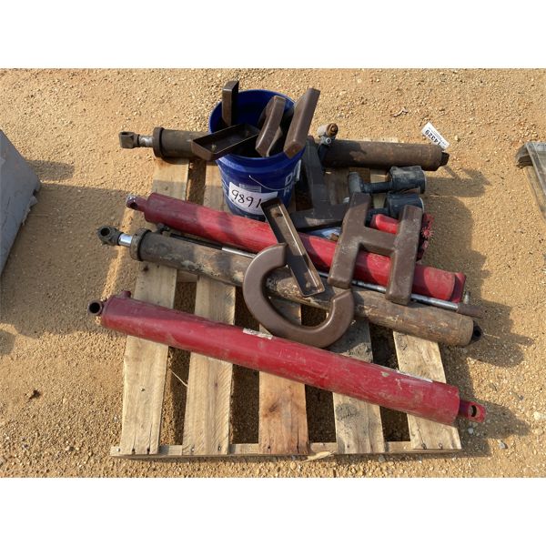 HYD CYLINDERS, DRILL BITS & MISC ITEMS