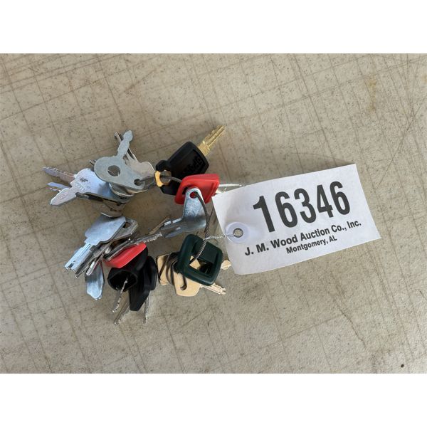 (24) KEY HEAVY EQUIPMENT SET