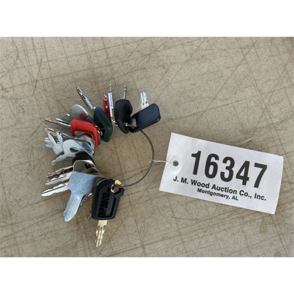 (24) KEY HEAVY EQUIPMENT SET