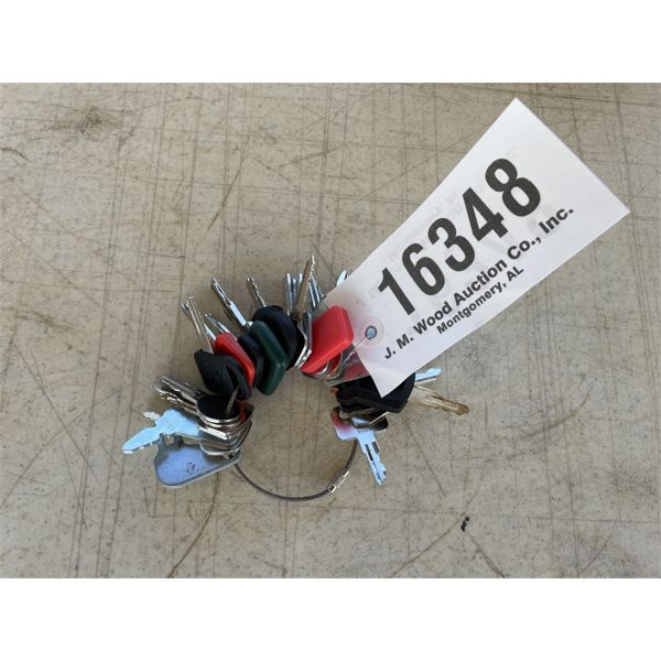 (24) KEY HEAVY EQUIPMENT SET