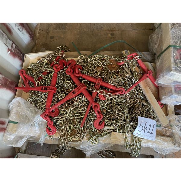 (5) BINDERS & (10) 3/8" CHAIN