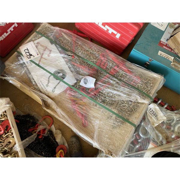 (5) BINDERS & (10) 3/8" CHAIN