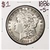Image 1 : 1886-S $1 Morgan Silver Dollar Coin