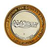 Image 2 : .999 Silver Aladdin Resort Casino Las Vegas, NV $10 Limited Edition Gaming Token