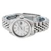 Image 3 : Rolex Ladies Stainless Steel Silver Index Datejust Wristwatch