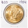Image 1 : 1904 $20 Liberty Head Double Eagle Gold Coin