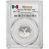 Image 1 : 2017-Mo Mexico Proof 1/10 oz Silver Libertad Coin PCGS PR70DCAM