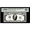 Image 1 : 1950 $10 Federal Reserve Note Philadelphia Fr.2010-CW Wide PMG Gem Uncirculated 65EPQ