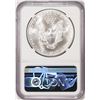 Image 2 : 2002 $1 American Silver Eagle Coin NGC MS70