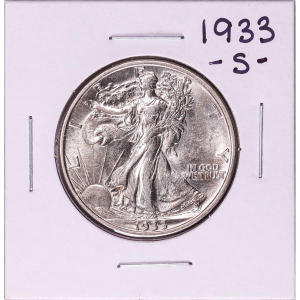 1933-S Walking Liberty Half Dollar Coin