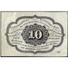 Image 2 : July 17, 1862 First Issue Ten Cents Fractional Currency Note