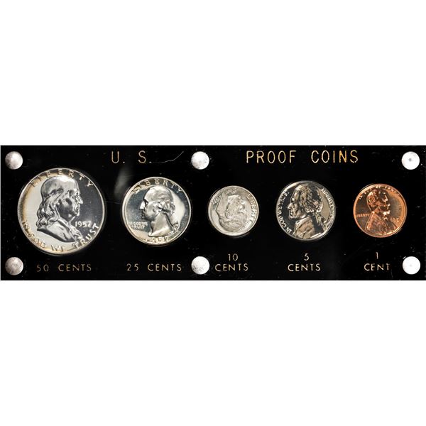 1957 (5) Coin Proof Set