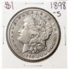Image 1 : 1898-S $1 Morgan Silver Dollar Coin