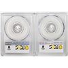 Image 2 : Lot of 2016-2017-Mo Mexico Proof 1/10 oz Silver Libertad Coins PCGS PR70DCAM