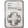 Image 1 : 1889-S $1 Morgan Silver Dollar Coin NGC MS63