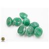 Image 1 : #72-GREEN JADEITE GEMSTONE 74.45 CT