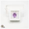 #152-UNHEATED PURPLE AMETHYST GEMSTONE 3.80 CT