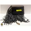 Image 1 : CARLOS SANTANA LEATHER FRINGE PURSE