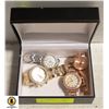 Image 1 : 4 LADIES BLING WATCHES (NEEDS BATTERY)