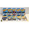 Image 1 : FLAT OF 10 ASSORTED HOT WHEELS