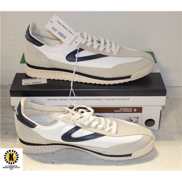 TRETORN SIZE 9 WOMEN'S SNEAKERS LEATHER