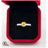 Image 1 : #691-GRA CERTIFIED MOISSANITE YELLOW COLOR