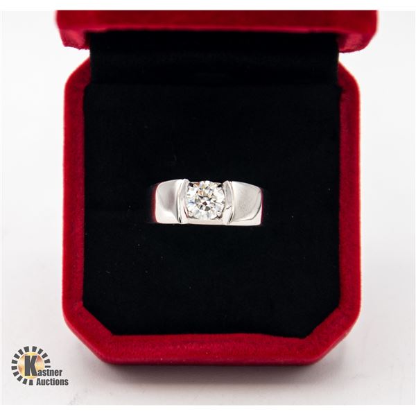 #696-GRA CERTIFIED MOISSANITE 1.00 CARAT