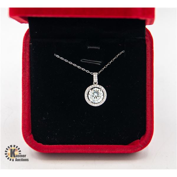 #693-GRA CERTIFIED 2.0 CARAT MOISSANITE