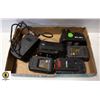 Image 1 : FLAT OF BATTERIES INCLUDING MASTERCRAFT 20V &