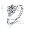 Image 3 : 1 CT GRA CERTIFIED MOISSANITE 925 STERLING SILVER