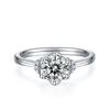 Image 4 : 1 CT GRA CERTIFIED MOISSANITE 925 STERLING SILVER