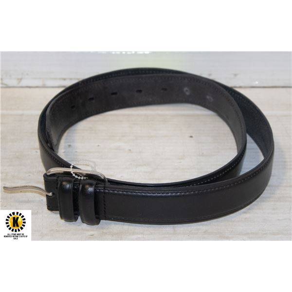 TIMBERLAND LEATHER BELT BLACK SIZE 40