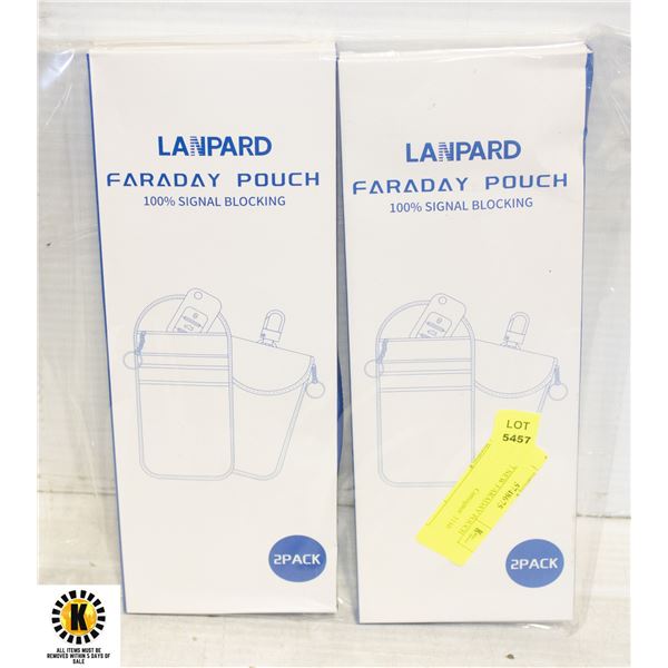 SEALED 2 PACK FARADAY POUCH SIGNAL