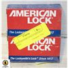 Image 1 : 2 PACK MASTER LOCK S1106YLW S SERIES
