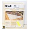 Image 1 : NON-SLIP RUG PAD 2X4 INCH GRIP IT ALL HARD
