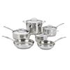 NEW CUISINART 10PC CHEFS CLASSIC POT AND PAN SET