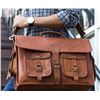 NEW CUERO LEATHER MESSENGER BAG - HEAVY STURDY