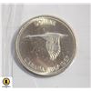 Image 2 : 1867-1967 SILVER CANADA $1 DOLLAR GOOSE COIN