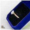 Image 2 : 14 KARAT YELLOW & WHITE GOLD RING WITH 2CT GRA