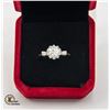 Image 1 : GRA CERTIFIED 1.00 CARAT MOISSANITE SET IN