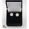 GRA CERTIFIED PAIR MOISSANITE EARRINGS